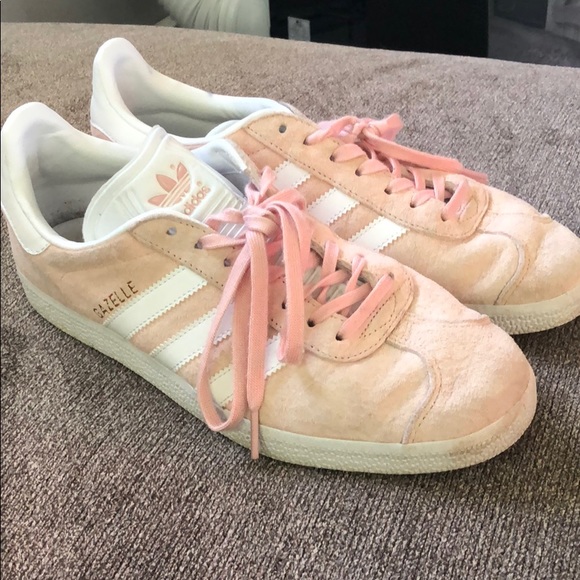 blush pink adidas shoes